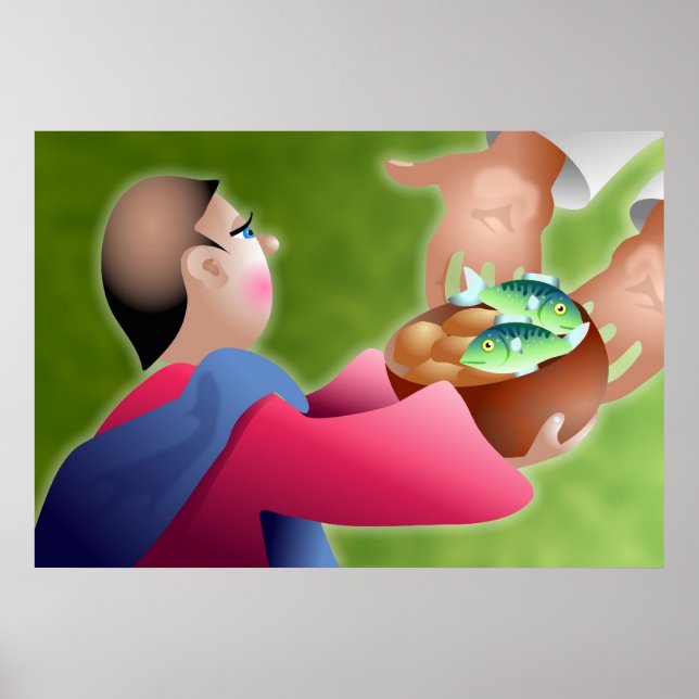 Loaves and Fishes Poster (Front)