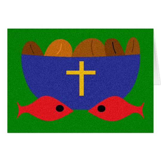 LOAVES & FISHES CARD