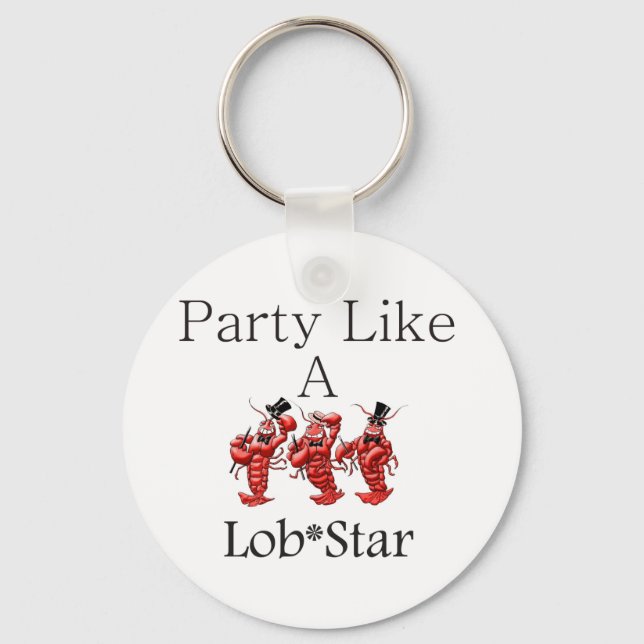 Lob*star Keychain (Front)
