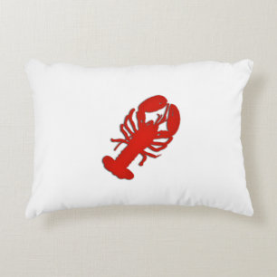 Lobster Accent Pillow