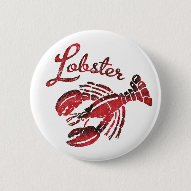 Lobster Anyone? 2 Inch Round Button (Front)