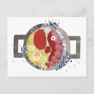 Lobster Beach No Background Postcard