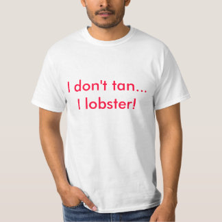 Lobster beach shirt. T-Shirt