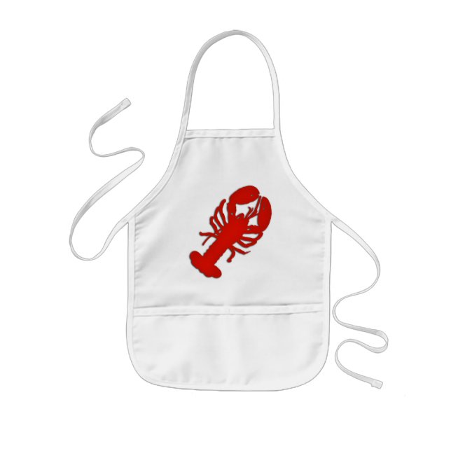 Lobster Bib Small Apron (Front)