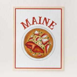Lobster Bisque Soup Seafood Food Cooking Maine ME Jigsaw Puzzle