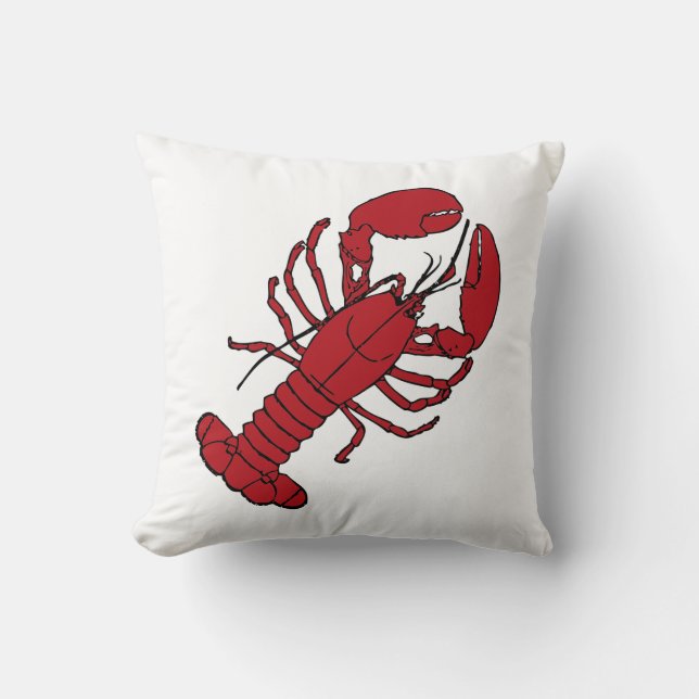 Lobster blanc oreiller (Recto)