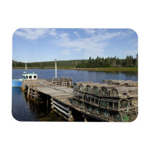 Lobster Boat, Mushaboom, Nova Scotia, Canada Magnet