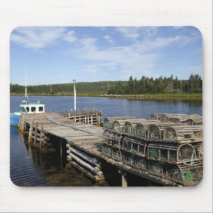 Lobster Boat, Mushaboom, Nova Scotia, Canada Mouse Pad