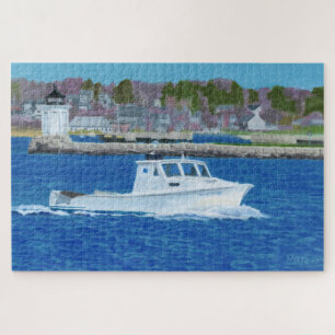 Lobster Boat Portland, Maine 1014pc Puzzle