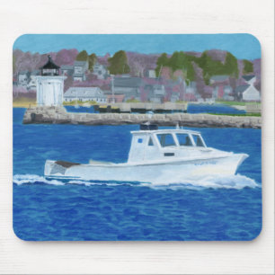 Lobster Boat Portland, Maine Mouse Pad