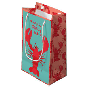 Lobster Boil Birthday Party Cute Kids Small Gift Bag