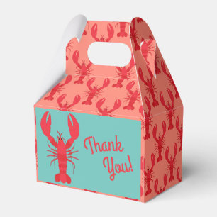 Lobster Boil Birthday Party Favor Box