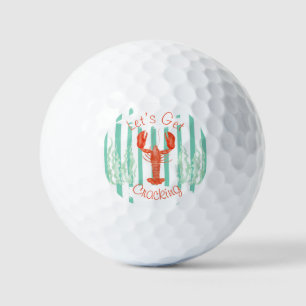 Lobster Boil Golf Ball – Funny Cajun Party Favour