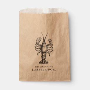 Lobster Boil or Bake Customizable Favour Bag