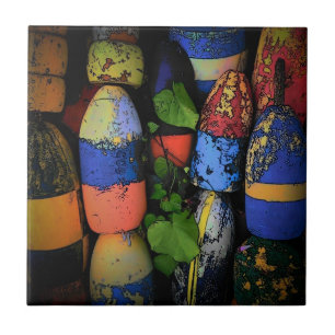 Lobster Buoy Tile