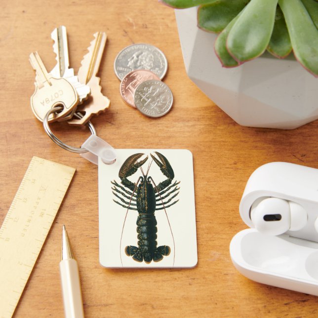 Lobster Claws Vintage Marine Ocean Life Crustacean Keychain (Desk)
