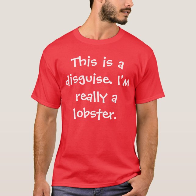 Lobster Costume T-Shirt (Front)