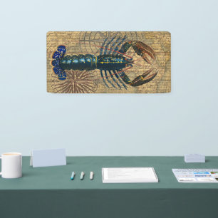Lobster Crawfish Shellfish Seafood Ocean Banner