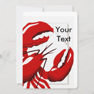 Lobster Dinner Invitation
