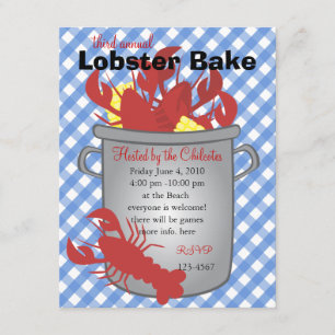 Lobster Dinner Invitation