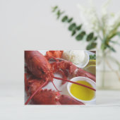 Lobster Dinner Postcard (Standing Front)
