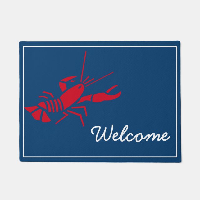 Lobster Door Mat (Front)