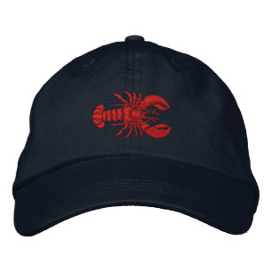 Lobster Embroidered Hat