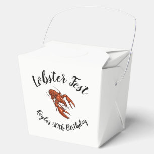 Lobster Fest  Favor Box