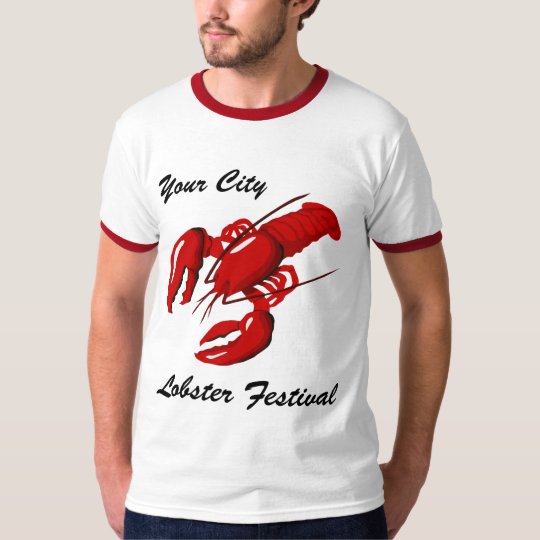 Lobster Festival Mens Ringer T-shirt