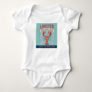 Lobster Fresh Caught Daily   Maine Baby Bodysuit
