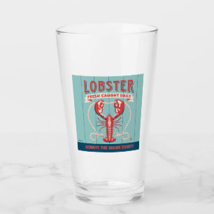 Lobster Fresh Caught Daily   Maine Glass