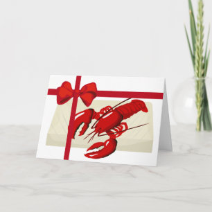 Lobster Gift Greeting Card