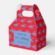 Lobster Ginger Jars Jar Wedding Favour Box