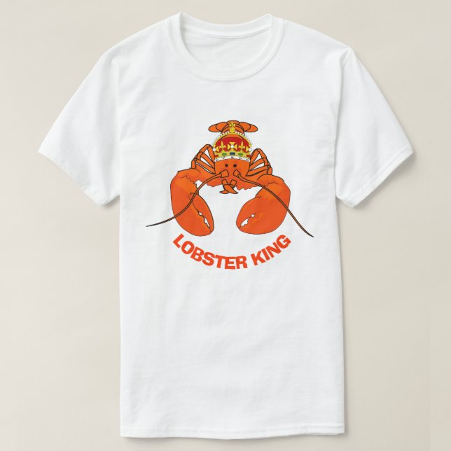 Lobster King T-Shirt (Design Front)