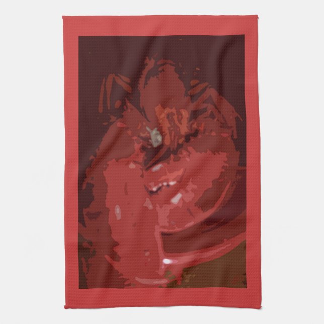 Lobster Kitchen Towel (Vertical)