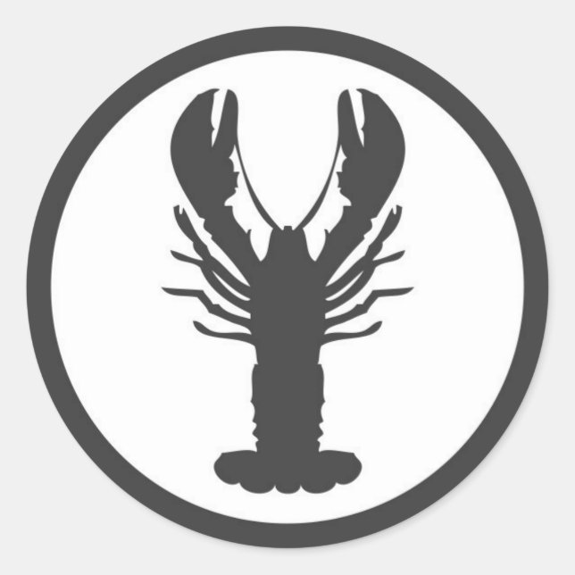 LOBSTER LOGO STICKER (Front)