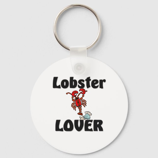 Lobster Lover Keychain (Front)