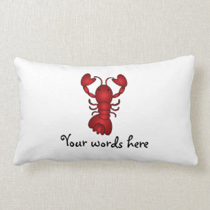 Lobster Lumbar Pillow
