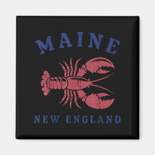 Lobster Maine New England Cool Seafood Lover Men W Magnet