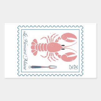 Lobster Maine New England Nautical Ocean Seafood Sticker