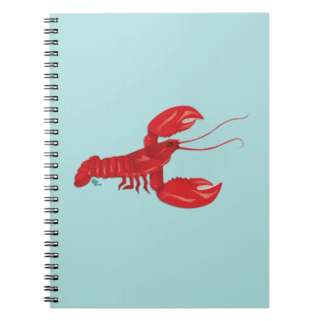 Lobster Notebook (Front)