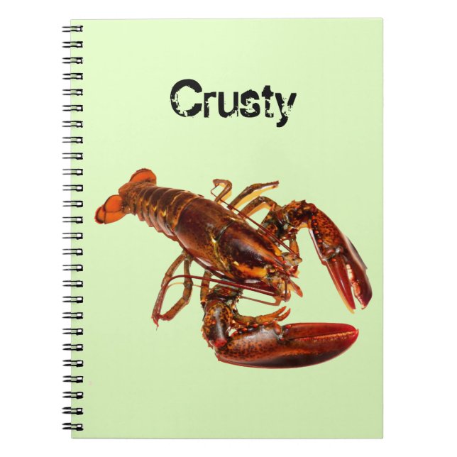 Lobster Notebook (Front)