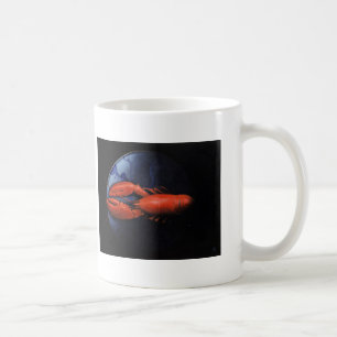 Lobster on Tiffany Plate Coffee Mug