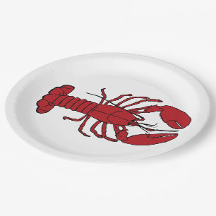 Lobster party Paper plate