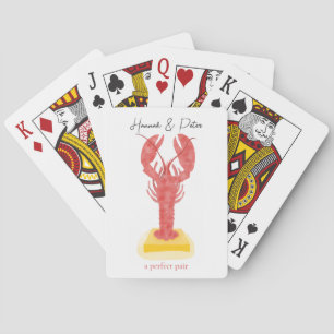 Lobster playing cards