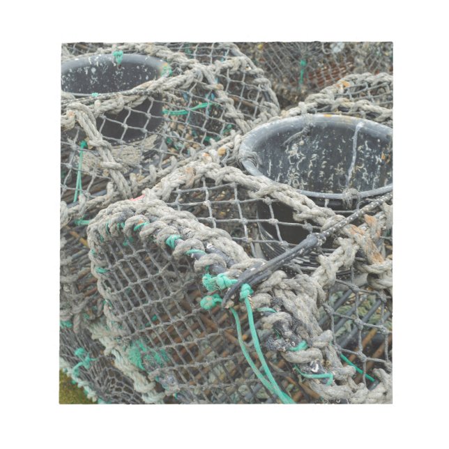 Lobster pots notepad (Front)