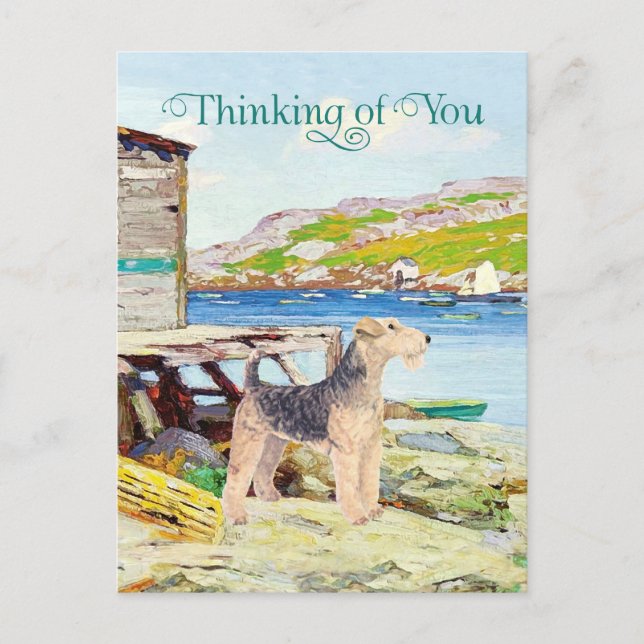 Lobster Pots Postcard (Front)