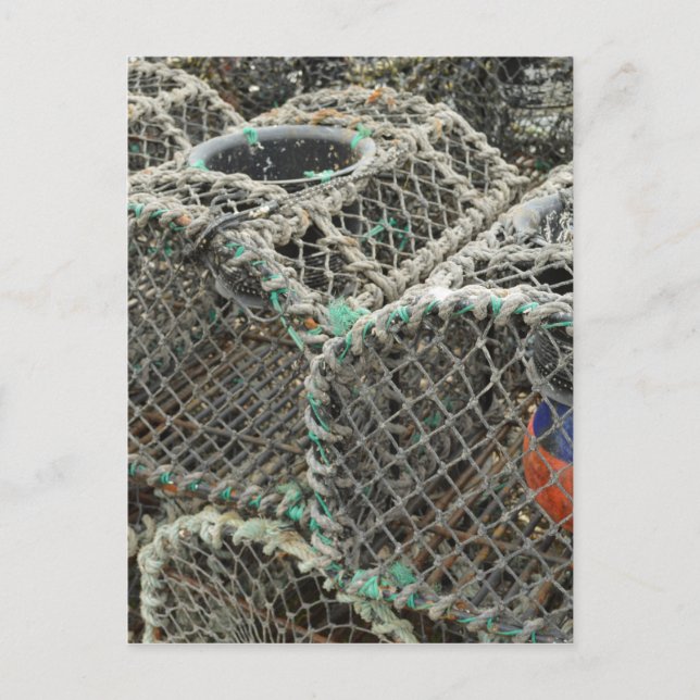 Lobster pots postcard (Front)