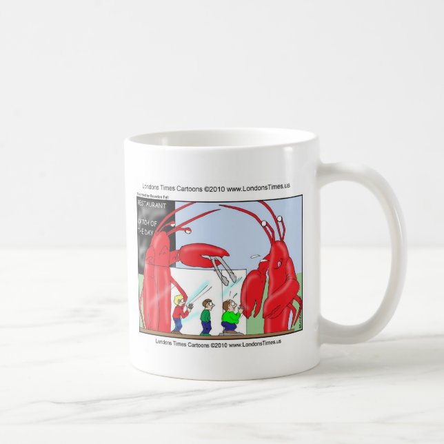 Lobster Restaurant Funny Tees Mugs & Gifts (Right)