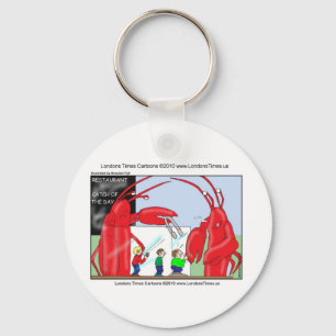 Lobster Restaurant Funny Tees Mugs & Gifts Keychain